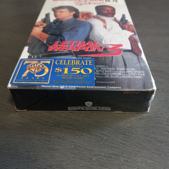 1992 Lethal Weapon 3 VHS Sealed - Picture 6 of 6